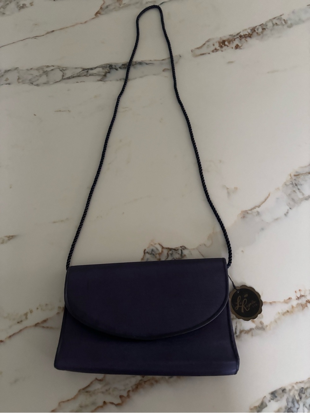 Women's Navy blue Shoulder Bag by